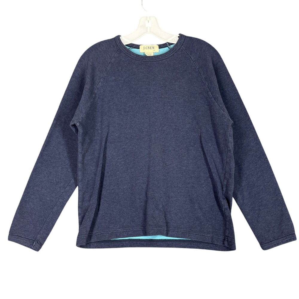J.Crew Double‎ Layer Sweatshirt Women S Relaxed Layered Casual Baggy Pullover